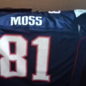 New England Patriots Randy Moss Jersey